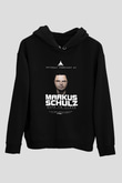 Markus Schulz Siyah Unisex Kapüşonlu Sweatshirt