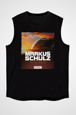 Markus Schulz Siyah Unisex Kolsuz Tişört