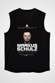 Markus Schulz Siyah Unisex Kolsuz Tişört