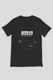 Markus Schulz Siyah Unisex V Yaka Tişört