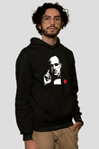 Marlon Brando Siyah Unisex Hoodie