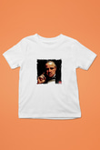 Marlon Brando Unisex Baskılı Beyaz Çocuk Tişört