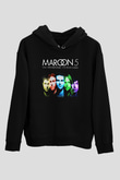 Maroon 5 Siyah Unisex Hoodie