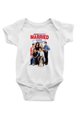 Married with Children Beyaz Bebek Body - Zıbın