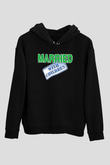 Married with Children Siyah Unisex Hoodie