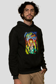 Mars Attacks Siyah Unisex Hoodie