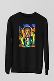 Mars Attacks Siyah Unisex  Sweatshirt