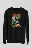 Mars Attacks Siyah Unisex Sweatshirt