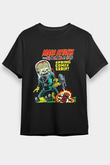 Mars Attacks Siyah Unisex Tişört