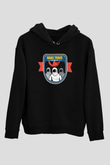 Mars Siyah Unisex Hoodie
