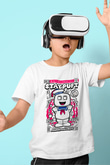 Marshmallow Baskılı Unisex Beyaz Çocuk Tişört