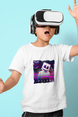 Marshmello Baskılı Beyaz Çocuk Tişört