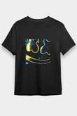 Marshmello Baskılı Unisex Siyah Tişört