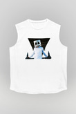 Marshmello Beyaz Unisex Kolsuz Tişört
