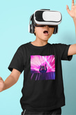 Marshmello Siyah Unisex Çocuk Tişört