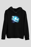 Marshmello Siyah Unisex Hoodie