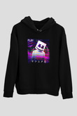 Marshmello Siyah Unisex Hoodie
