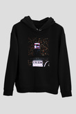 Marshmello Siyah Unisex Hoodie