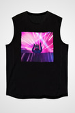 Marshmello Siyah Unisex Kolsuz Tişört