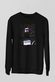 Marshmello Siyah Unisex Sweatshirt