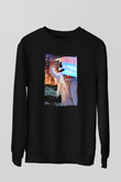 Marshmello Siyah Unisex Sweatshirt