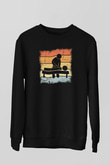 Masör Siyah Unisex Sweatshirt