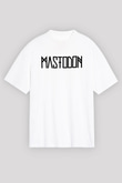 Mastodon Beyaz Unisex Oversize Tişört T-Shirt