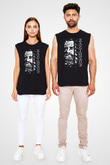 Mastodon Siyah Unisex Kolsuz Tişört