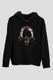 Maveric PilotSiyah  Unisex Hoodie