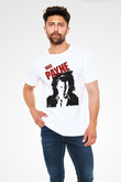 Max Payne Baskılı Unisex Beyaz Tişört - Tshirt