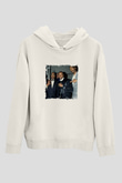 MC Hammer Baskılı Unisex Beyaz Kapüşonlu Sweatshirt