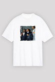 MC Hammer Baskılı Unisex Beyaz Tişört