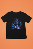 Mega Man Siyah Unisex Çocuk Tişört