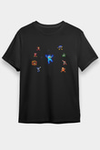 Mega Man Siyah Unisex Tişört