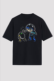 Mega Man Siyah Unisex Tişört