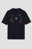 Mega Man Siyah Unisex Tişört