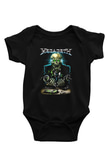 Megadeth Baskılı Siyah Bebek Body - Zıbın