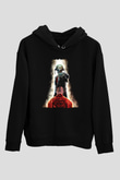 Megadeth Baskılı Unisex Siyah Kapüşonlu Sweatshirt