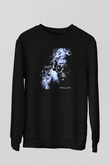 Megadeth Baskılı Unisex Siyah Sweatshirt
