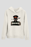Megadeth Beyaz Unisex Kapşonlu Sweatshirt