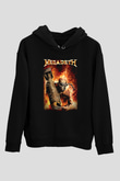 Megadeth Siyah Unisex Hoodie