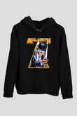 Megadeth Siyah Unisex Hoodie