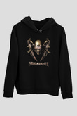 Megadeth Siyah Unisex Hoodie