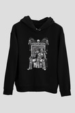 Megadeth Siyah Unisex Hoodie
