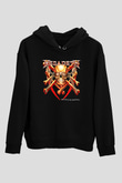 Megadeth Siyah Unisex Hoodie