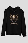 Megadeth Siyah Unisex Hoodie