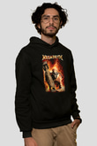 Megadeth Siyah Unisex Hoodie