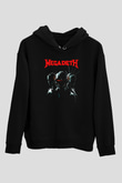 Megadeth Siyah Unisex Kapüşonlu Sweatshirt