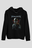 Megadeth Siyah Unisex Kapüşonlu Sweatshirt