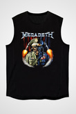 Megadeth Siyah Unisex Kolsuz Tişört